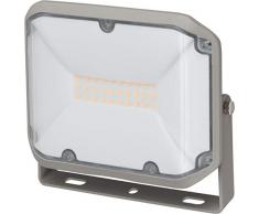 Brennenstuhl 1178020 Projecteur AL 2000 20W (pour Montage Mural, Lampe LED SMD OSRAM très Claire, Utilisation en intérieur et en extérieur IP44), Gris, 20 W