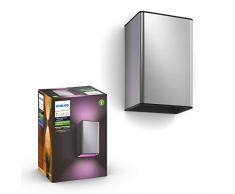 Philips Hue White and Color ambiance RESONATE, Applique inox