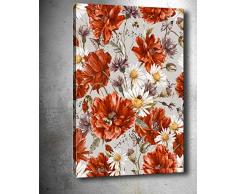 Bonamaison Peinture sur toile, multicolore, 40 x 60 cm - Conçu et fabriqué en Turquie