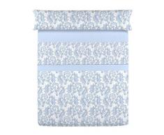 CARLA RUBINI Jeu de draps Bleu 135 cm