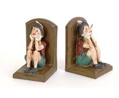 Sukima Decor Figurine avec Conception Lustre, Résine, Multicolore, 17 cm