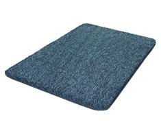 Kleine Wolke 4071754657 Seattle Tapis de bain Polyester Glace Bleu 80 x 140 x 2 cm