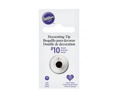 Wilton 418-10 Douille Ronde n°10, Acier Inoxydable
