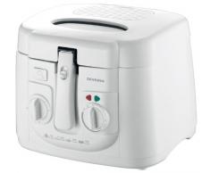 Severin FR 2433 Friteuse (1800 W, Signal Sonore 30 min, Capacité 2,5 L, Capacité Panier 500 g) Blanc