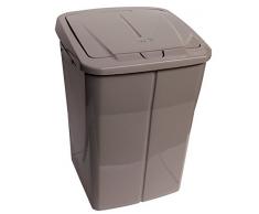 M-Home | EcoBin 45L Taupe | Poubelle de Tri | Connect Ready