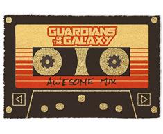 1art1 Les Gardiens De La Galaxie Paillasson Essuie-Pieds - Vol. 2, Awesome Mix Cassette (60 x 40 cm)