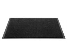 F & S Spectra Paillasson de Haute qualitÃ© Robuste et Lavable 90 x 150 cm. Couleur Anthracite. FabriquÃ© en Europe.