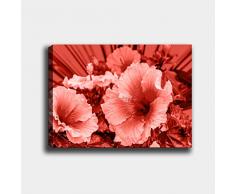 Bonamaison Peinture sur toile, multicolore, 70 x 100 cm - Conçu et fabriqué en Turquie