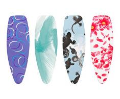 Brabantia 264801 Housse pour Table à Repasser 135 x 45 cm + Mousse 4 mm - Coloris aléatoires