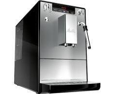 Melitta Machine à Café et Boissons Chaudes Automatique, Buse Vapeur, Caffeo Solo & Milk, Argent, E953-102