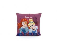 Arditex WD11991 Coussin réversible en Polyester sous Licence Princesses Disney Dimensions:35x35cm, Rose, 35 x 10 x 35 cm