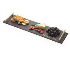Kitchencraft Artplattertext Plateau de service, gris