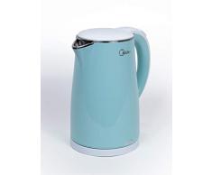 MIDEA MK-HJ1705A Bouilloire double isolation 1,7 L 2200 W, acier inoxydable.