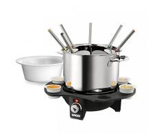 Unold 2074003 Appareil Ã Fondue ElÃ©gance MÃ©tallique