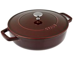 Staub 40511-512-0 Sauteuse en fonte, Grenadine, 24 cm