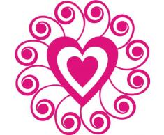 INDIGOS 4051095046349 Sticker Mural, Rose