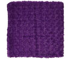 Soleil dOcre 547034 Housse de coussin Polyester Violet 40 x 40 cm