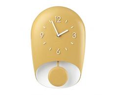 Guzzini Horloge Murale avec Pendule 04 Jaune