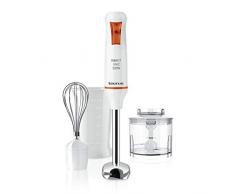 Taurus Mixeur Plongeant Robot UNIC 500 plus inox, 916349, 500 W, lames en acier inoxydable, système anti-éclaboussures, accessoires)