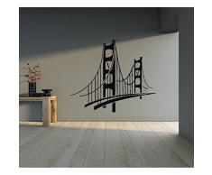 TATOUTEX Stickers Pont - Or, L 96cm x H 80cm