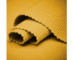 Linum UNI Chemin de Table, Coton, Mandarine Jaune, 45 x 150 cm