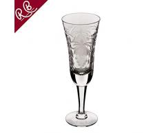 Royal Brierley Fuchsia Champagne Flute