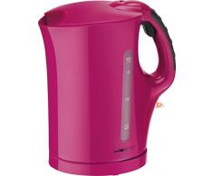 Clatronic WK3445 Bouilloire Electrique Acier Fuchsia