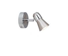 Brilliant G15410/77 Spot Patère LED Acier/Chrome GU10 5 W Métal Argent