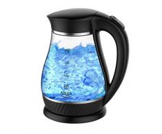 Adler AD-1274 Bouilloire, MÃ©tal, 1.7 liters, Noir