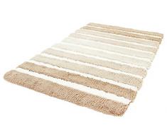 Kleine Wolke 4045271225 Phoenix Tapis de Bain Coton/Polyester Taupe 70 x 120 x 0,3 cm