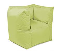 Outbag Valley Dextérieur Pouf, Citron Vert, 60 x 90 cm