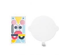 Tresxics Crochet et Magnet, mÃ©tal, Multicolore, 23Â x 20Â x 5Â cm