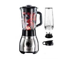 Russell Hobbs 23821-56 Blender Mixeur Electrique 1,5L, Puissant 600W et Blender Nomade