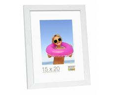 Deknudt Frames S44CF1 Basic Cadre Photo Bois/MDF Blanc 40 x 60 cm