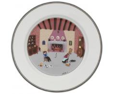 Villeroy & Boch 10-2337-2646 Assiette à Dessert Porcelaine Rouge 22 x 23 x 7 cm 1 Assiette