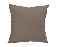 Soleil docre 526234 ALIX Housse de coussin Polyester Moka 60 x 60 cm