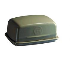 Emile Henry Eh950225 Beurrier CÃ©ramique Gris Silex 17 X 12 X 7 cm