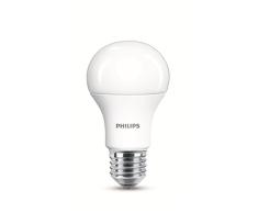 Philips LED 10 W (75 W) A60 Culot à vis Edison E27 Cool ampoule de la lumière du jour, givré, 6500 K Ampoule, Synthétique, blanc, E27, 10 wattsW 240 voltsV