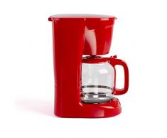 LIVOO DOD166R CafetiÃ¨re Ãlectrique Rouge 15 Tasses