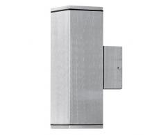 Applique Exterieur Double Cubo Gris clair