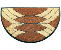 Coco&Coir® Paillasson en fibre de coco | 100 % Fibre de Coco Naturelle avec endos en PVC | Tapis Coco Premium | Paillasson très Absorbant | Tapis dEntrée, Exterieur et Intérieur