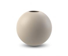 Cooee Design Vase Boule en cÃ©ramique, Coloris Sable, 10Â cm