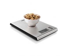 Princess Balance de Cuisine 492943 Jusquà 5kg Max. -Habillage en Acier Inoxydable, Métal