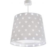 Dalber lampe suspension enfant Stars étoiles Gris