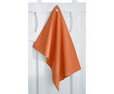 Today 257585 Torchon Coton Mandarine/Orange 50 x 70 cm