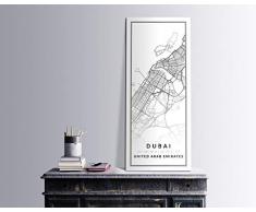 Bonamaison DÃ©coration Murale en Toile, Multicolore, 60 x 140 cm