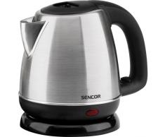 Sencor SWK 1031SS Bouilloire Ã©lectrique - 2000W - 1 litre - Filtre amovible et lavable pour Ã©liminer les impuretÃ©s et les dÃ©pÃ´ts - MÃ©tallisÃ©e