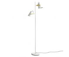 Kenay Home Pure Double Lampadaire dÃ©coratif Blanc