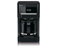 Braun KF7020 Black Cafetière de 12 tasses programmable Noir 1000 W