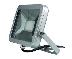 Perel LEDA4002NW-SG Projecteur LED Design, Aluminium, 20 W, Blanc